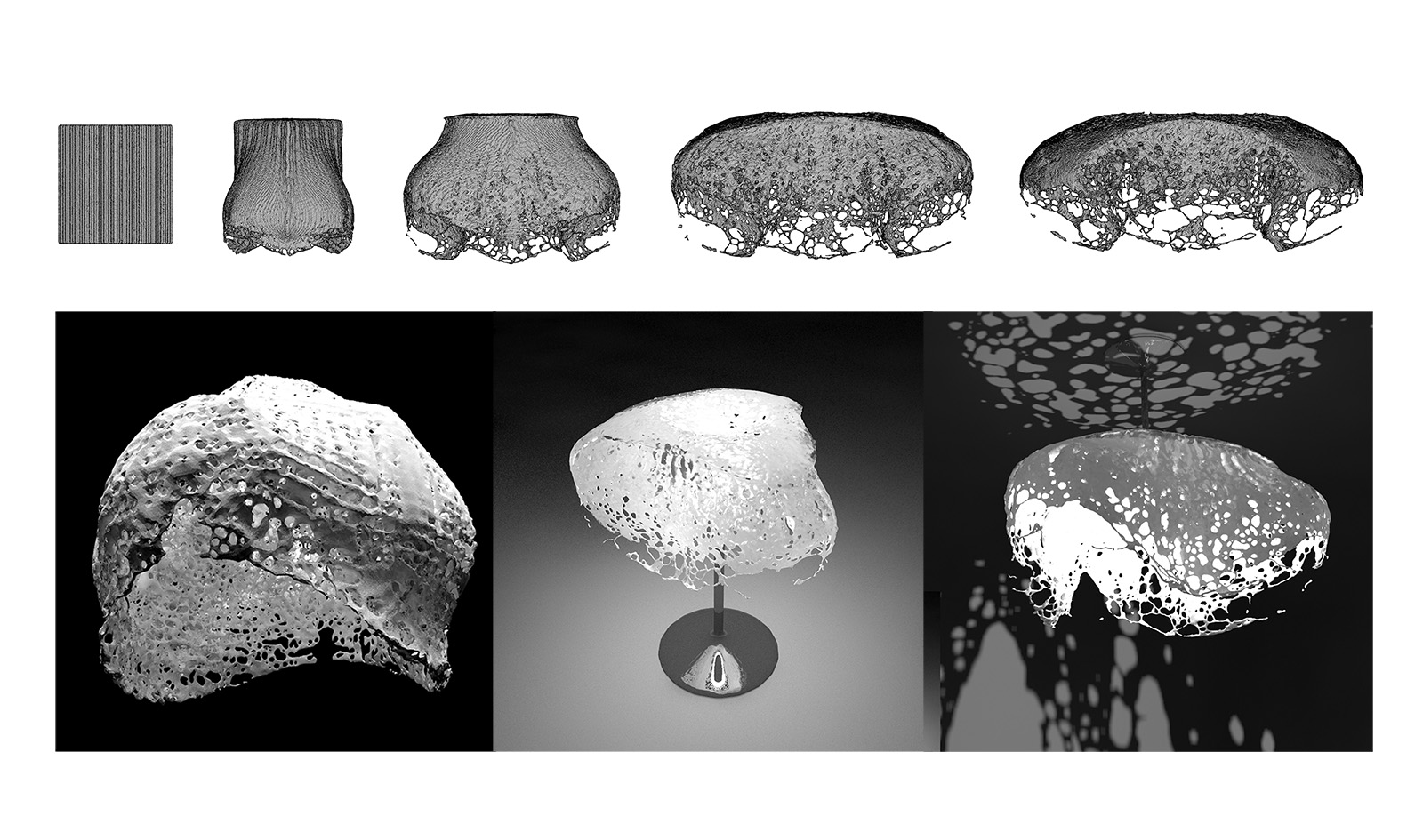 Digital Geometry & Fabrication II, Class 2014 - future form finding lab.