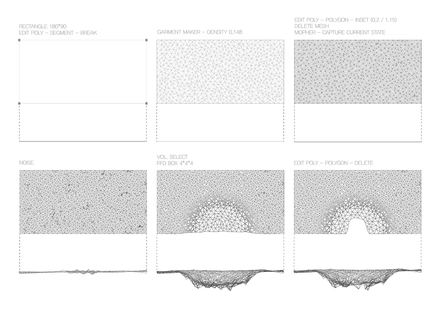 Digital Geometry & Fabrication II, Class 2015 - future form finding lab.